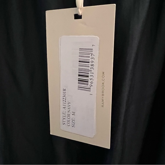 Ramy Brook Fay minidress SZ M navy blue - Picture 8 of 11